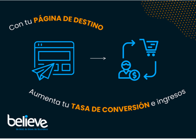 necesita una landing page
